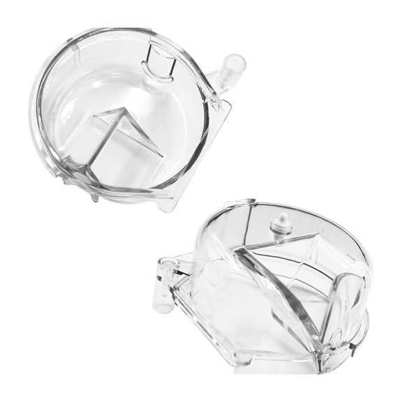 Set of 2 Coffee Maker Accessory Plastic Grinding Lid Plastic Texture Suitable for Ensures Coffee Bean Processing