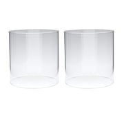 Set of 2 Coleman R214D046C Lantern Globe bundled by Maven Gifts   Residential Use, Standard Application