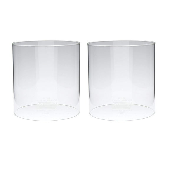 Set of 2 Coleman R214D046C Lantern Globe bundled by Maven Gifts