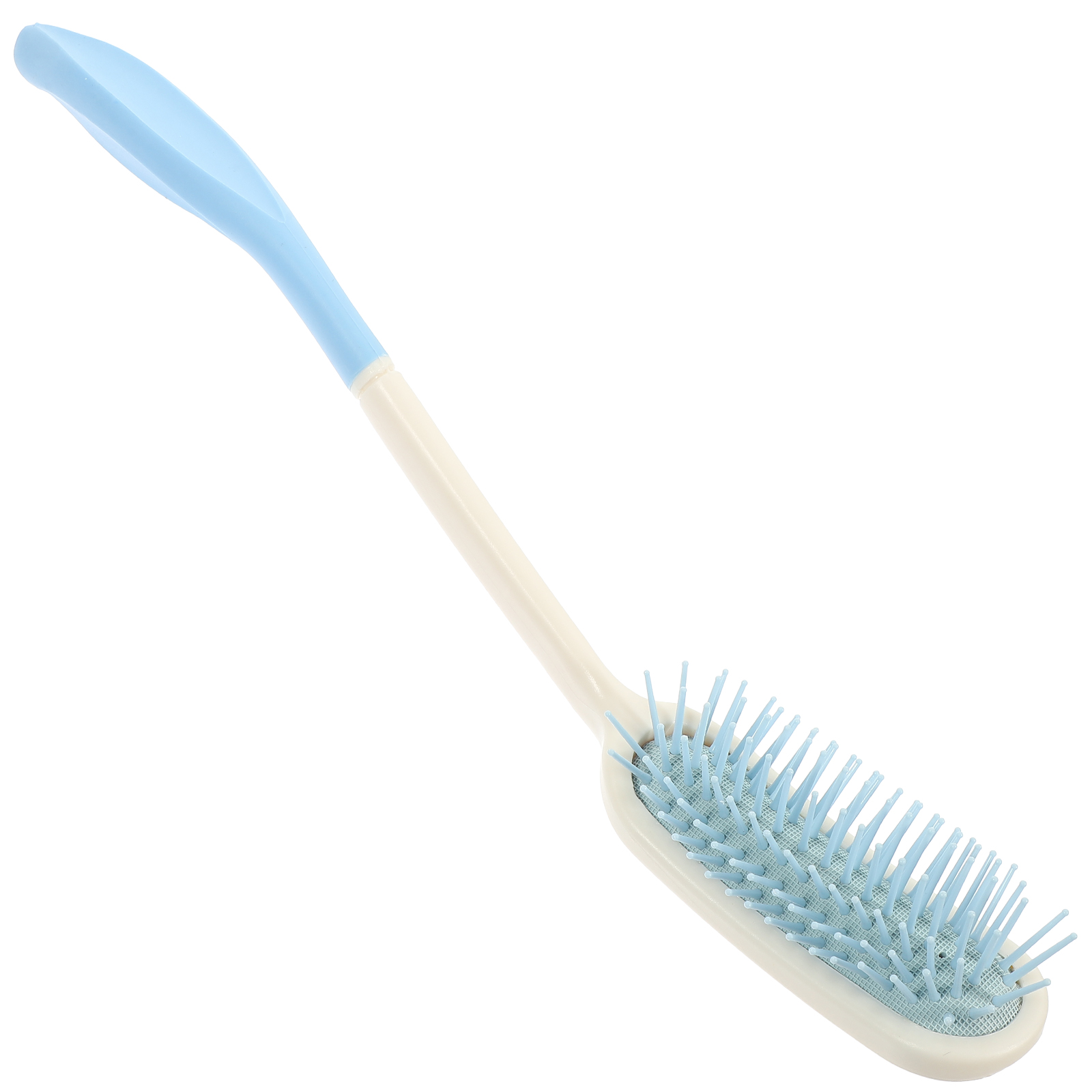 Set of 2 Comb Combs Long Curved Handle Comb Hand Disabled Hair Brush