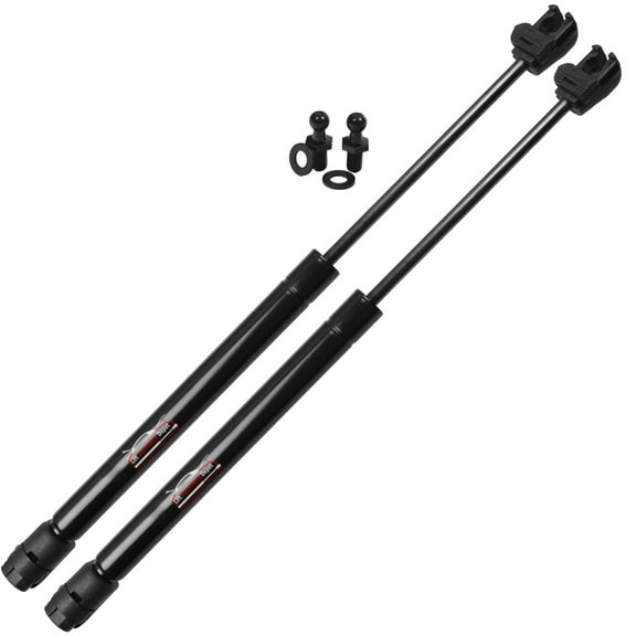 Set of 2 Compatible with Dodge Challenger 05 to 2020 Hood Lift Supports W/ Ball Studs New for Car Gas Shock Strut - Lift Supports Depot PM3527-a