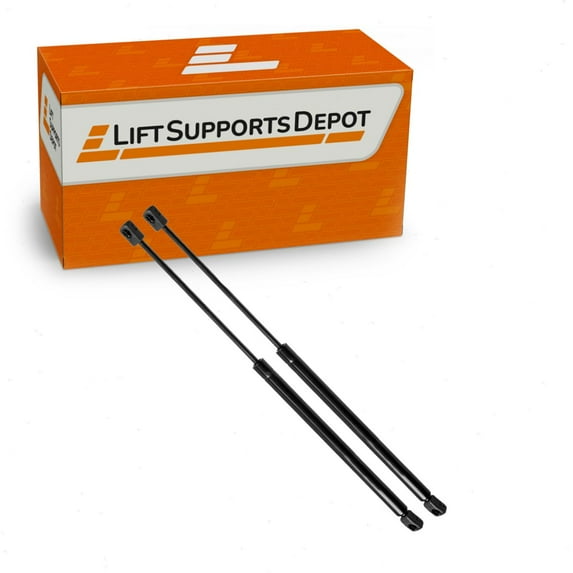 Set of 2 Compatible with Nissan 370Z 2009 to 2019 Hatch Lift Supports W/O Spoiler New for Car Gas Shock Strut - Lift Supports Depot PM3246-a