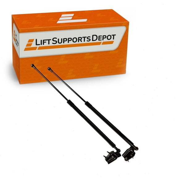 Set of 2 Compatible with Subaru Impreza 17 to 23 Tailgate Liftgate Supports W/ Brackets New for Car Gas Shock Strut - Lift Supports Depot PM4016L-R-a