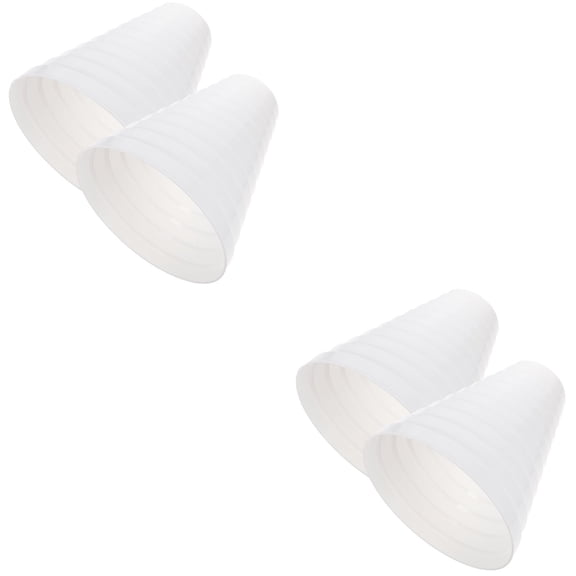 Set of 2 Conditioner Range Hood Exhaust Pipe Increase Duct Diameter