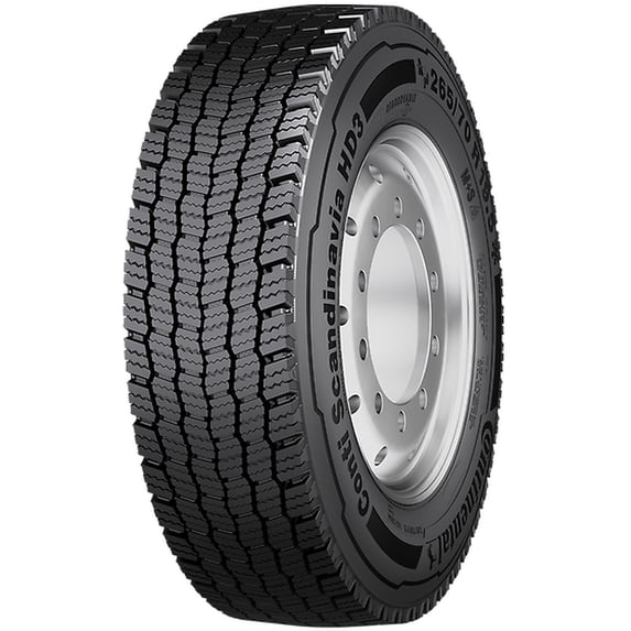 Set of 2 Continental Conti Scandinavia HD3 225/70R19.5 128/126N G Tires