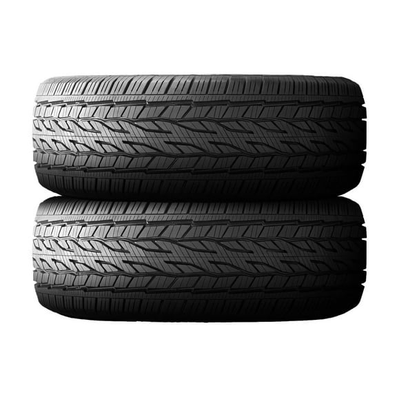 Set of 2 Continental ContiCrossContact LX20 P275/55R20 111T Tires Fits: 2014-18 Chevrolet Silverado 1500 High Country, 2016-18 GMC Sierra 1500 Denali