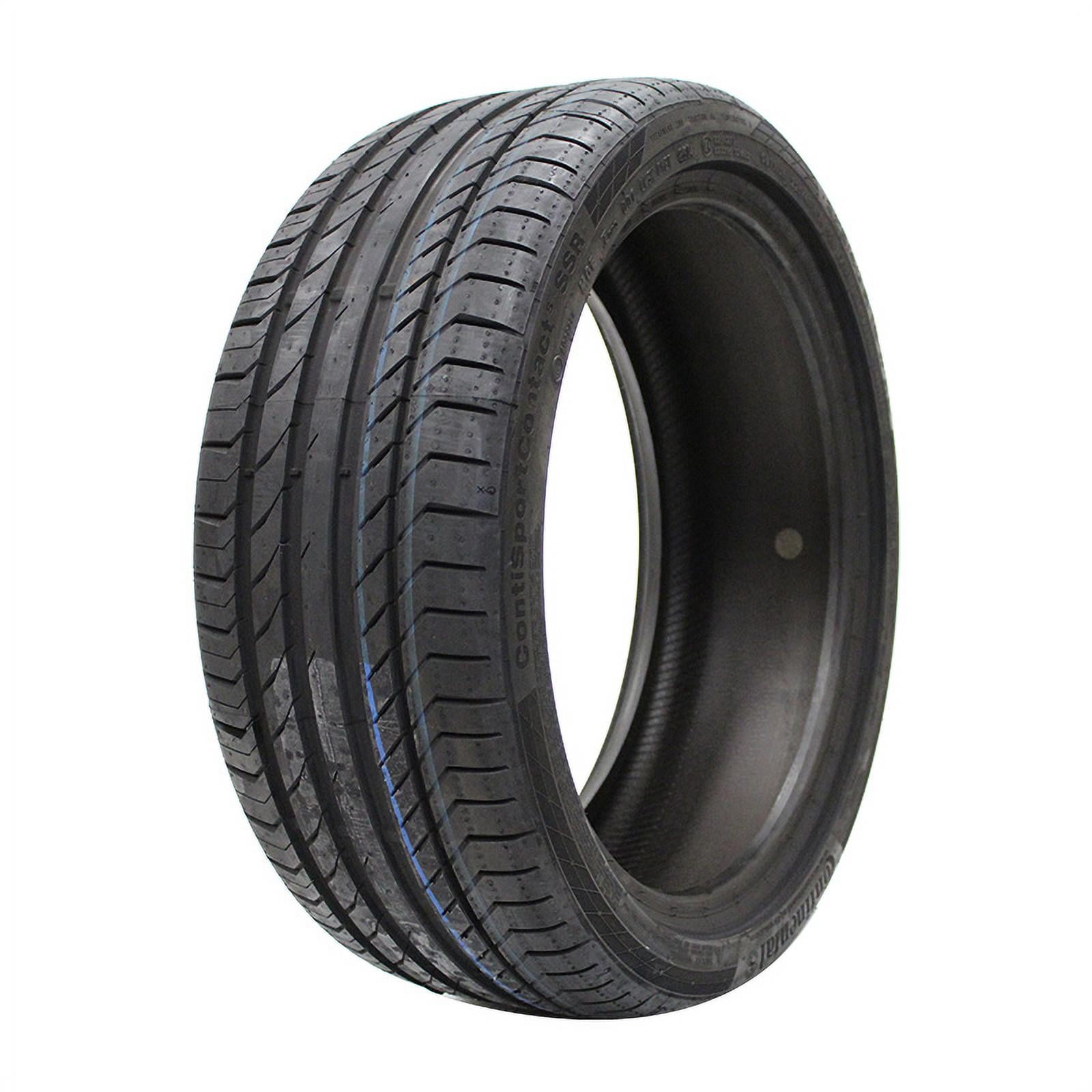Set of 2 Continental ContiSportContact 5 - SSR 245/40R18 97Y XL Tires Fits: 2006-16 Mercedes-Benz E350 4Matic, 2016-22 Subaru Impreza Base