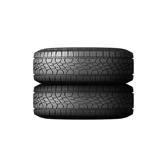 Set of 2 Continental TerrainContact A/T 265/75R16 116T Tires Fits: 1996-99 Chevrolet Tahoe Base, 2006-07 Hummer H3 Base