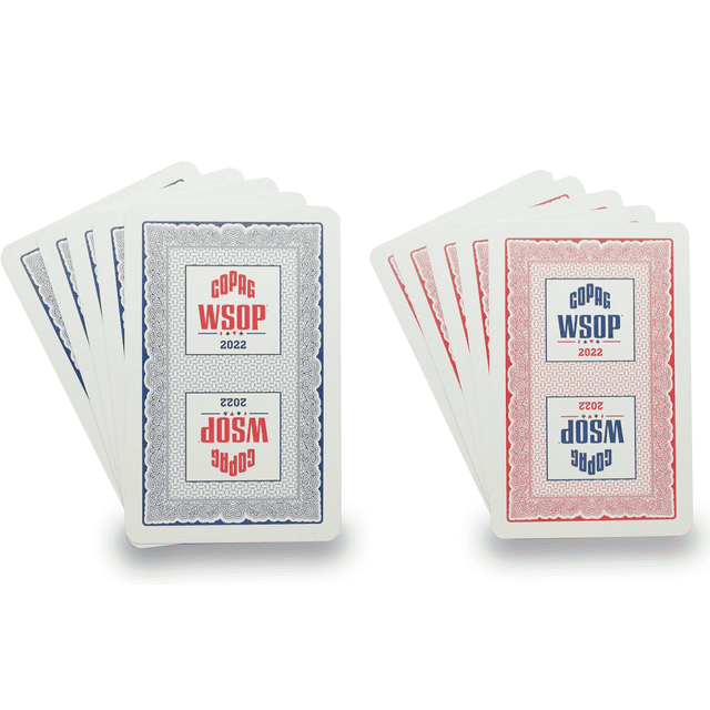 WSOP 2 Decks World Series of Poker Used Copag Plastic Playing