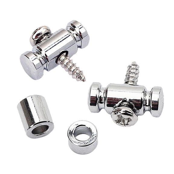 Set of 2 Copper Acoustic/Electric Guitars String Retainer String Mounting Tree