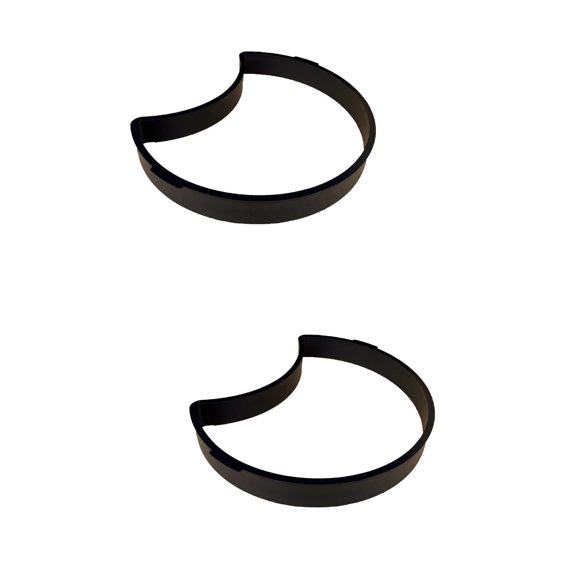 2-Pack Half Concrete Molds for Pathways, Landscaping Edging, , and Pool Border Forms
