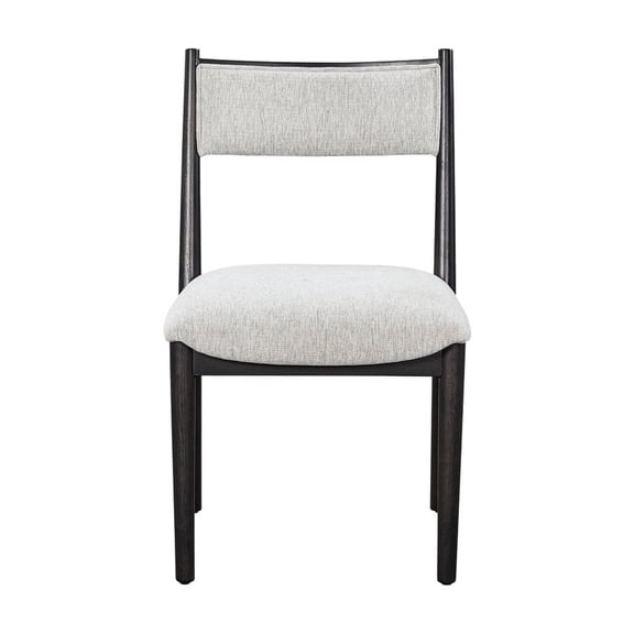 Set of 2 Cresent Chairs | Indoor Decor Addition | Polyester Upholstery | Breathable Material