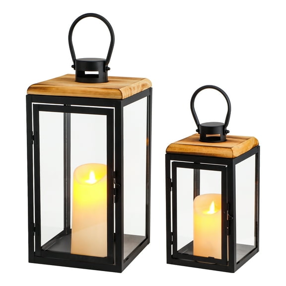 Set of 2 Deacorative Candle Lantern