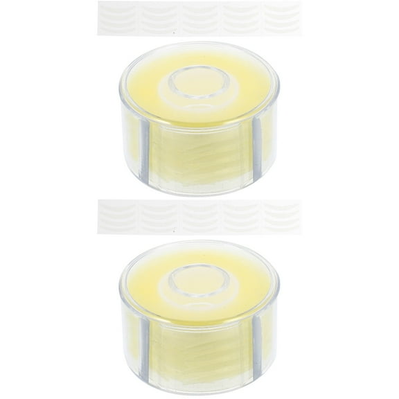 Set of 2 Double Lids S Size Eyelid Tape Arch-shaped Eyelid Tape 2.50X0.25X0.35CM