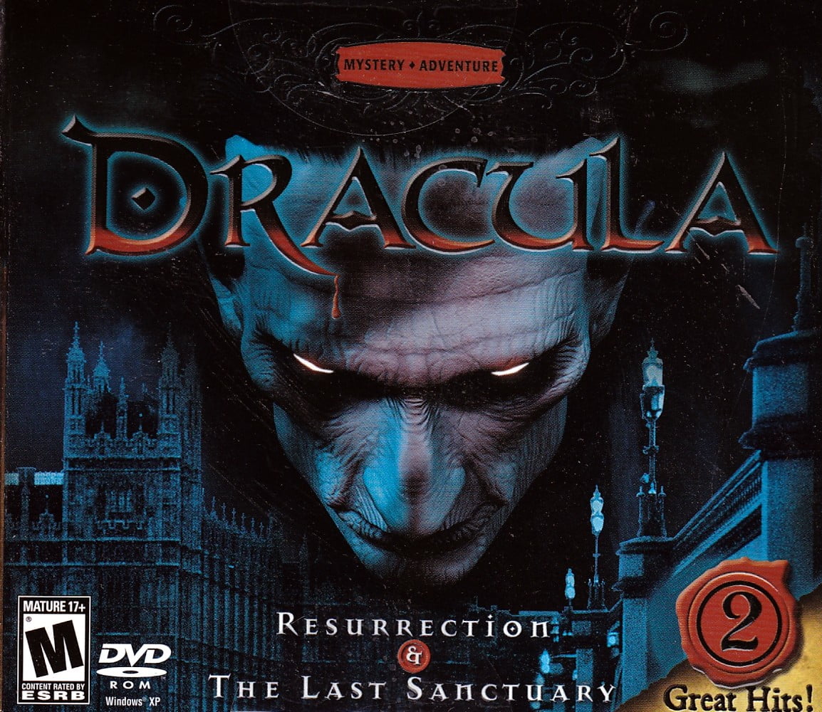 【PS】Dracula: Last Sanctuary 未開封品 Set of 2 Dracula PC Computer Games - Contains Resurrection +
