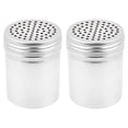 thumbnail image 1 of (Set of 2) Dredge Shakers 10 oz, Stainless Steel Spice Shakers Baking/Cooking, 1 of 5