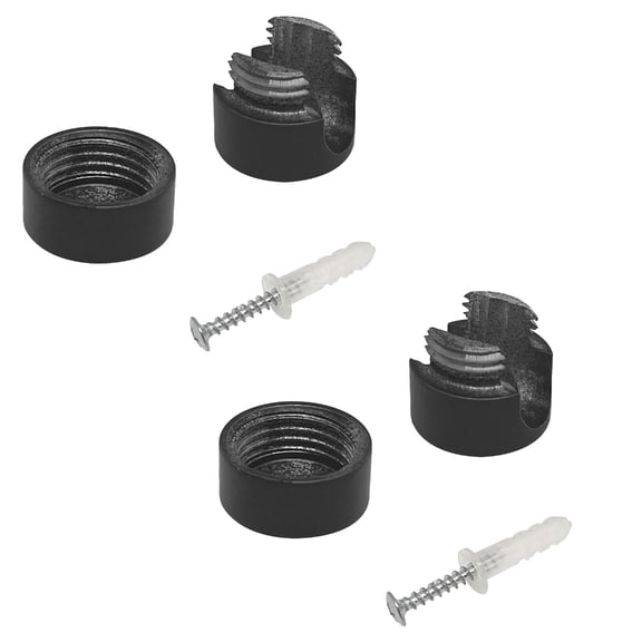 Set of 2 Efficient Cable Management Tools Cable Holder Aluminum Cable Fasteners Cable Clamp for Homes & Office