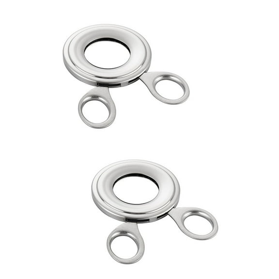 Set of 2 Egg Peeler Eggs Eggshell Separator Topper Cutter Scrambler Tool Stainless Steel Opener