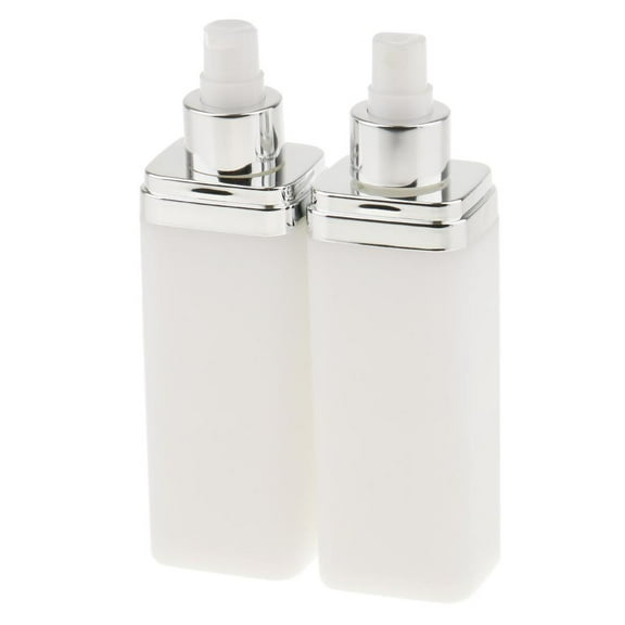Set of 2 Empty Pump Bottle Soap Dispenser Dispenser And Perfume 120ml