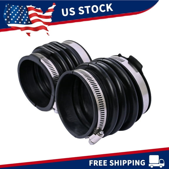 Set of 2 Engine Air Intake Hose Fits For 2004 2005 2006 Toyota Sienna 3.5L OE Reference 17881-AA020 17881AA020 17882AA020 17882-AA020