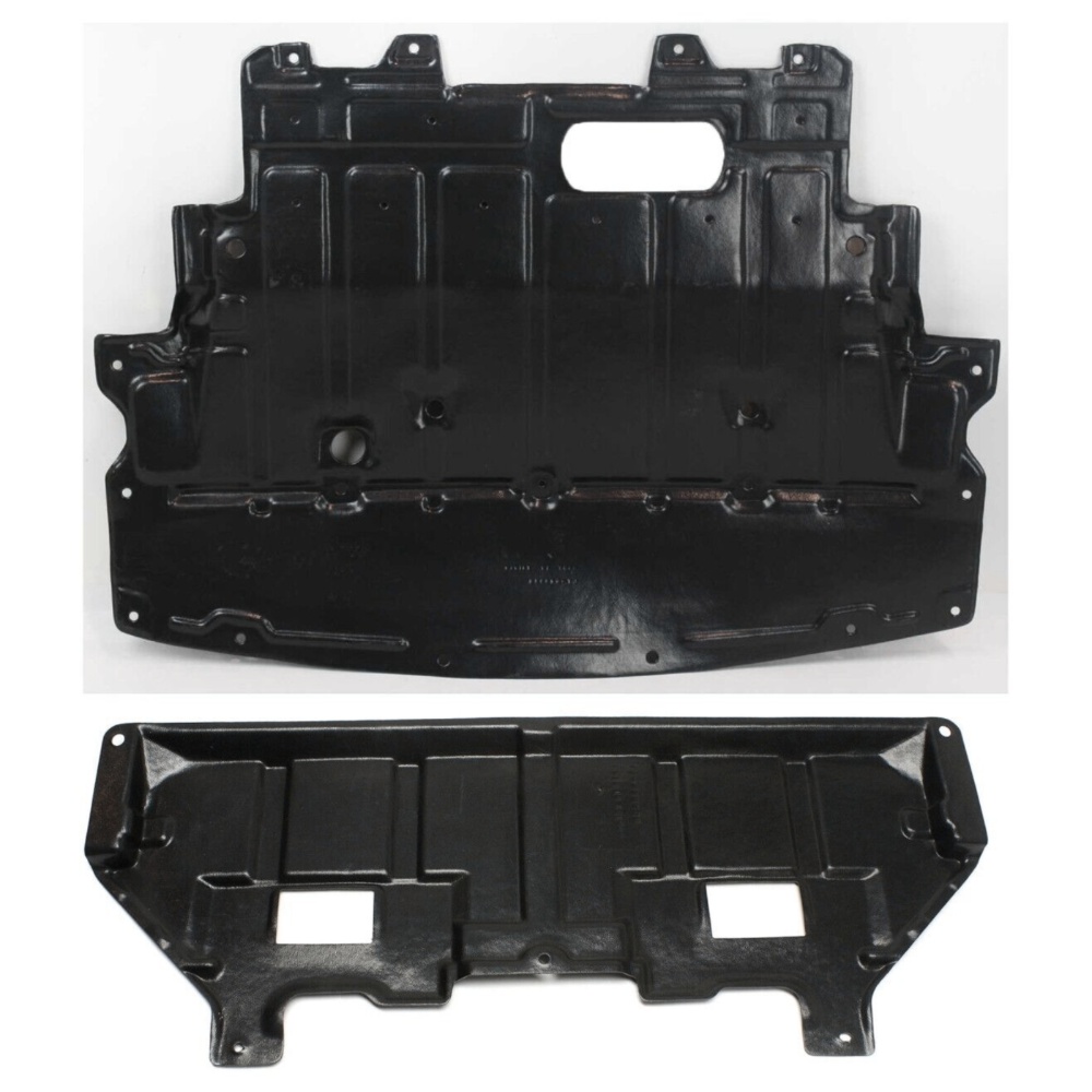 Set of 2 Engine Under Cover Splash Shields Front Lower Side Section ...