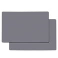thumbnail image 1 of Set of 2, Extra Large Silicone Mats for Kitchen Counter, Heat Resistant Mats, Countertop Protector, Non-Slip, Easy to Clean, 11.8 x 23.6 Inches, Gray, 1 of 5