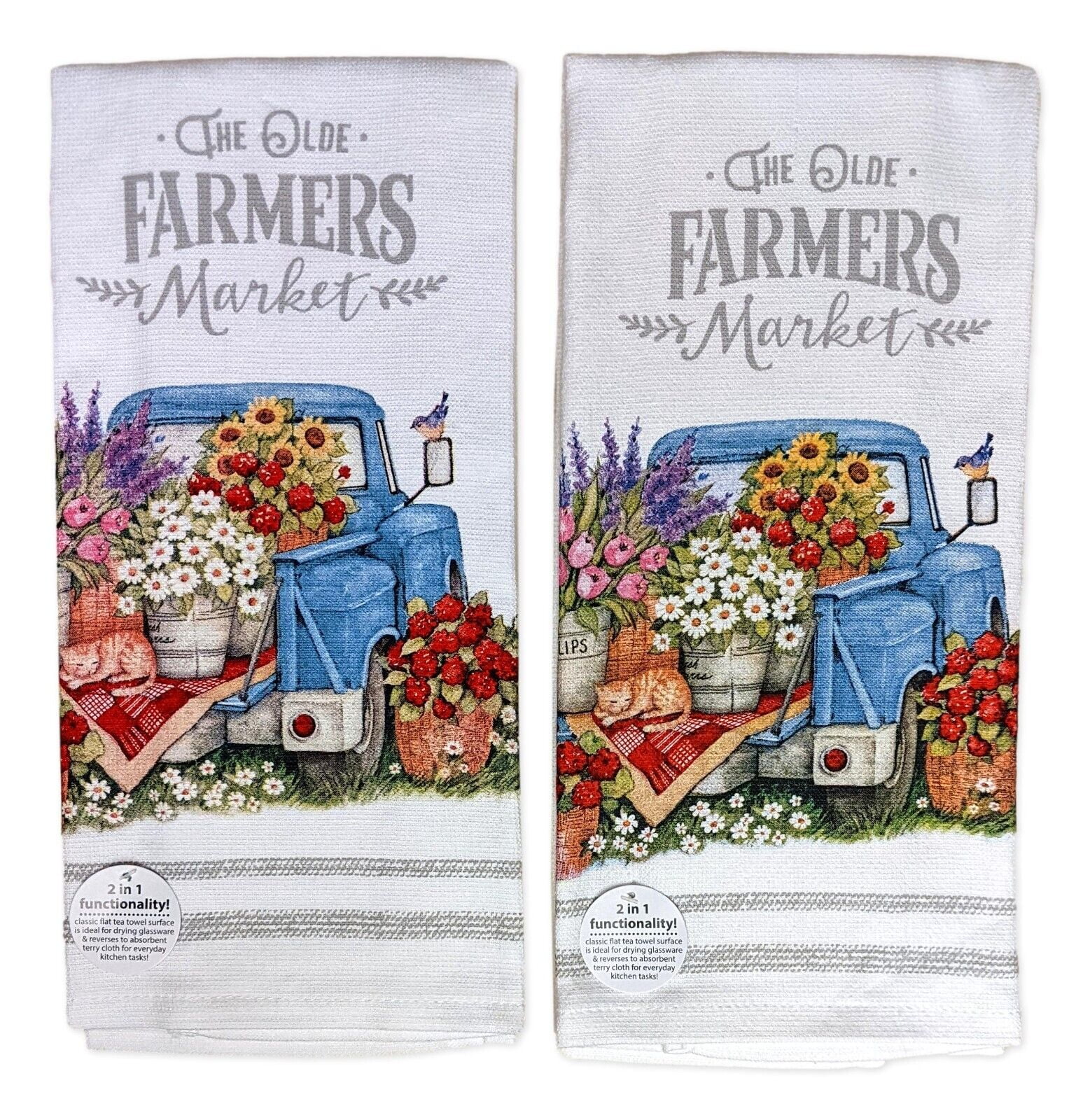 Kay Dee Designs Flower Market Kitchen Towels
