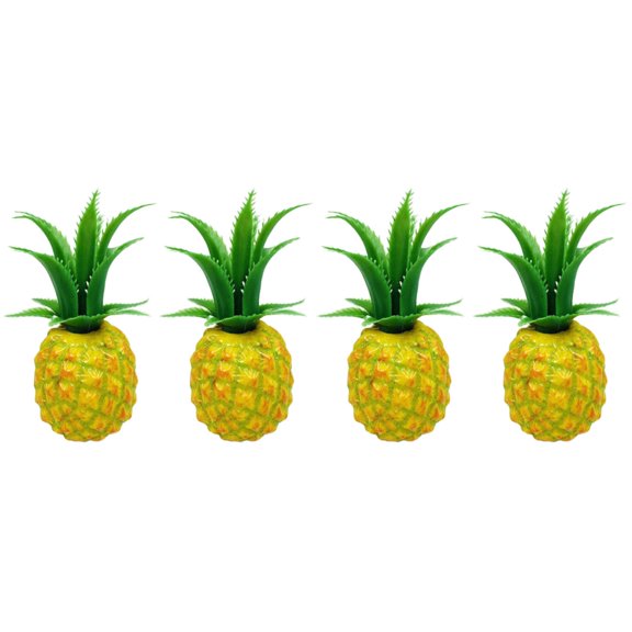 2 PCS Pineapple Corer Faux Fake Fruit Slices Fruits Toddler