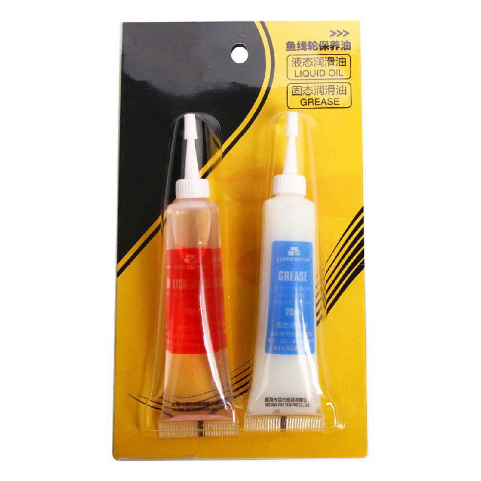 Set of 2, Fishing Wheel Bearing Lubricant Oil Sprocket Bearing