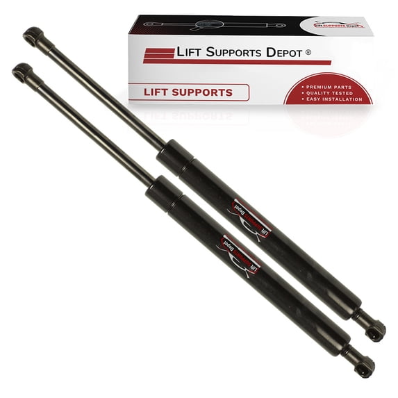 Set of 2 Fits Sc430 2000 to 2010 Trunk Lift Supports with Spoiler New for Car Gas Shock Strut - Lift Supports Depot PM1010-a