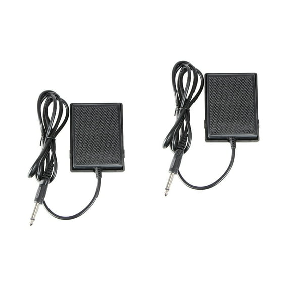 Set of 2 Foldable Keyboard for Computer Durable Pedal Electronic