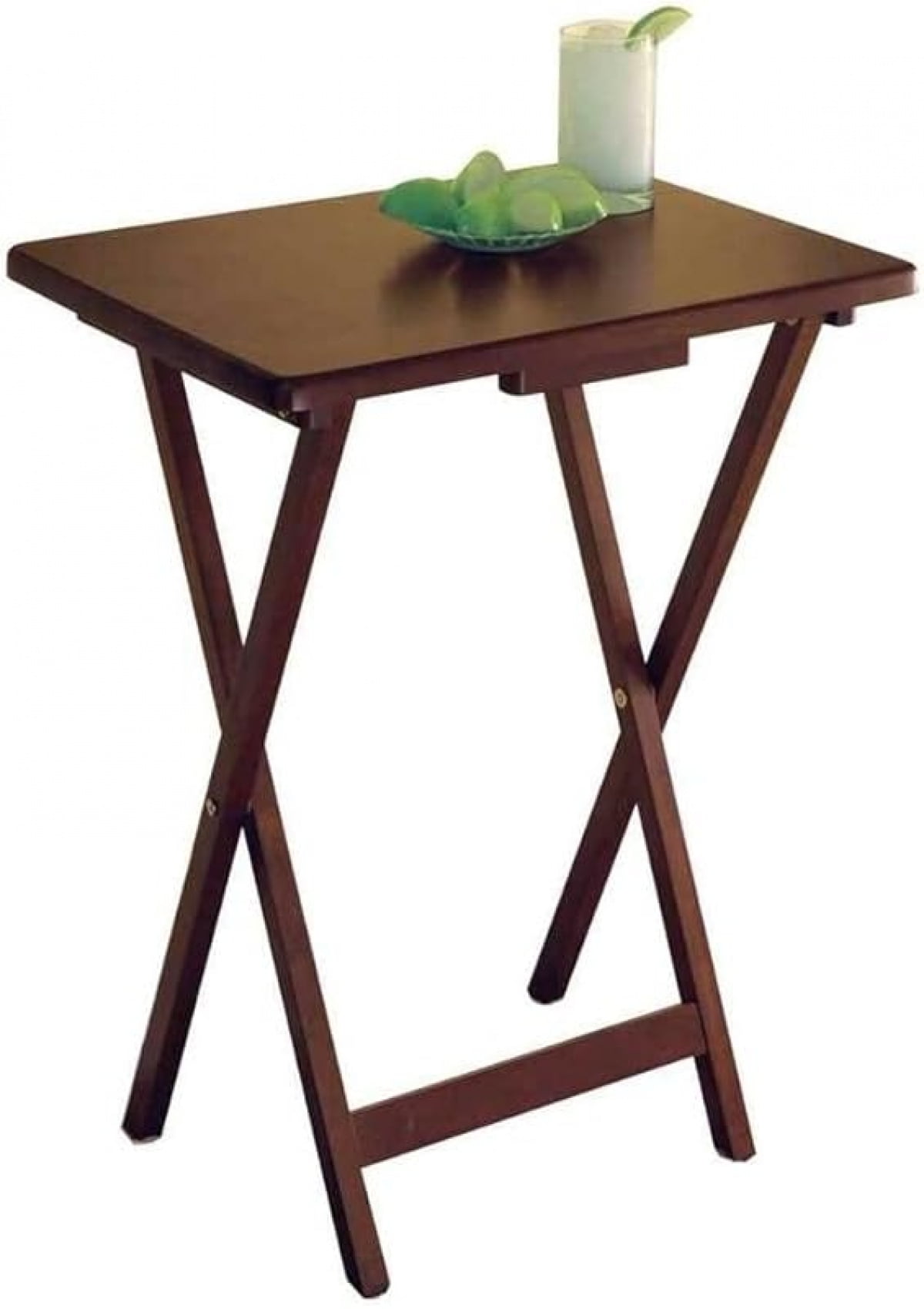 Set of 2 Foldable Snack Tables, for Living Room, 26
