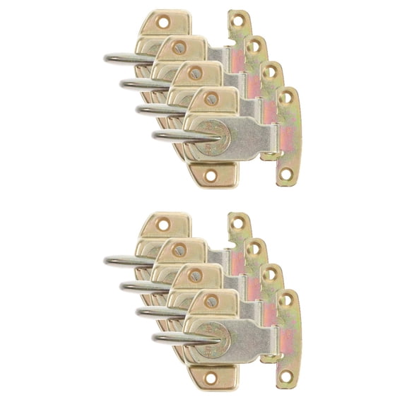 Set of 2 Foldable Table Latch Hardware Accessories Metal Dining Lock Practical