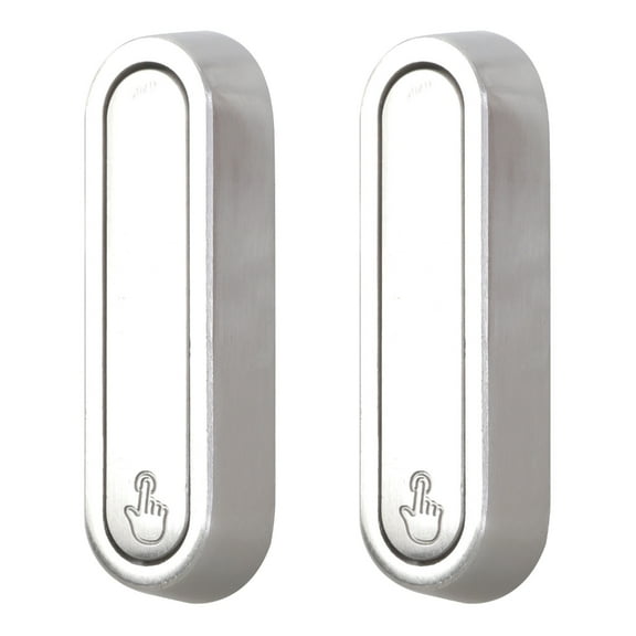 Set of 2 Foldable Wall Hooks for Coats Towels Hats Backpacks Sturdy Aluminum Alloy