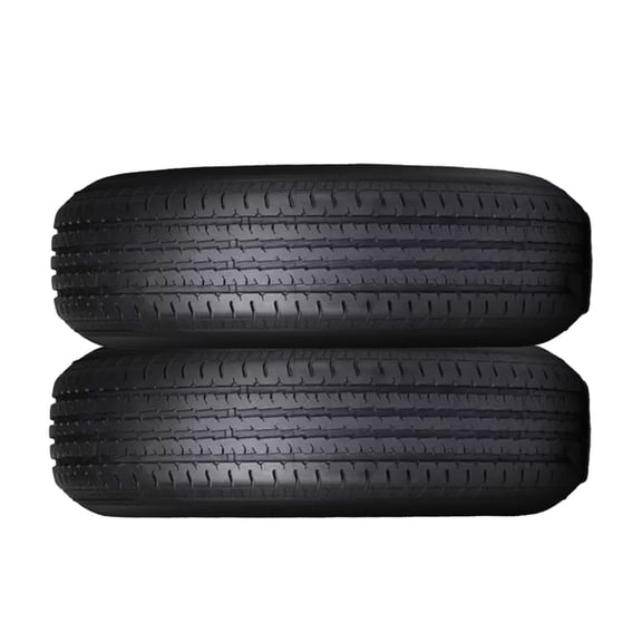 Set of 2 Fortune ST01 ST205/75R15 107/102M D Tires