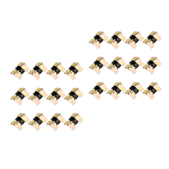 TAILTOSS Durable Golden Iron Hinges for Jewelry and Wooden Boxes - Smooth, Easy Installation