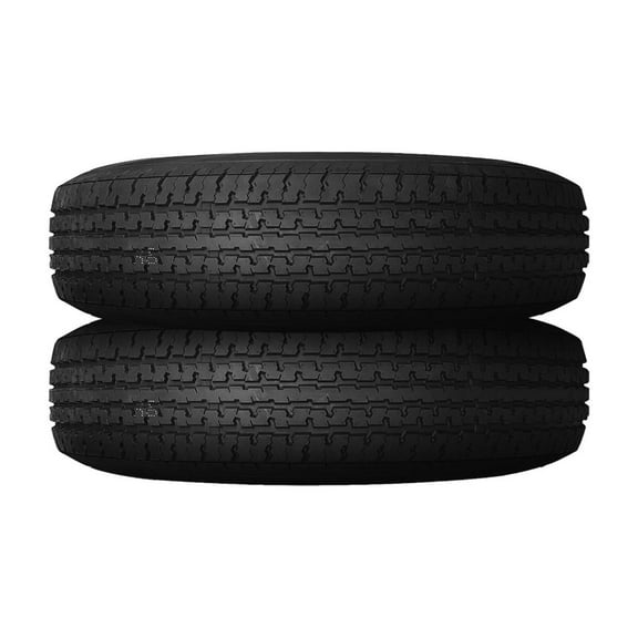 Set of 2 Freedom Hauler ST Radial 225/75R15 117/112L E Tires