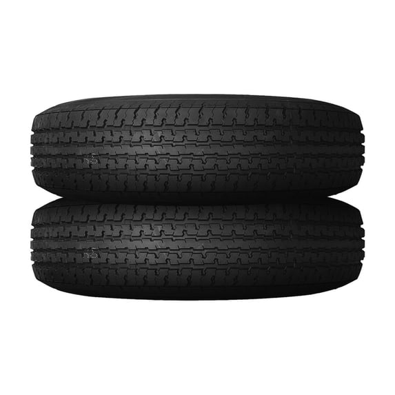 Set of 2 Freedom Hauler ST Radial 235/80R16 124/120L E Tires