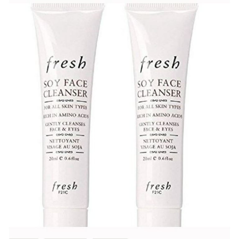Fresh SOY FACE CLEANSER For all skin type face & eye 20ml / 0.68 oz