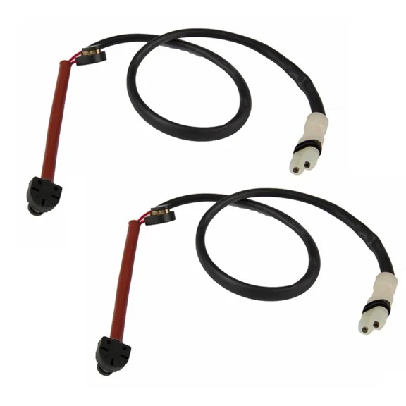 Set of 2 Front Brake Pad Wear Sensor For Porsche 911 Ceramic Composite Newparts