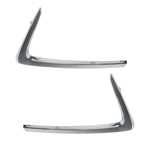 Set of 2 Front Grille Trim Chrome Left & Right For Toyota Yaris/Yaris IA/ Scion Sedan 2016-2020 53123WB001 53124WB001