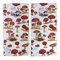 thumbnail image 1 of Set of 2 GARDEN GNOME Mushrooms Terry Kitchen Towels by Kay Dee Designs, 1 of 3