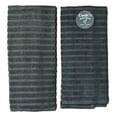 thumbnail image 1 of Set of 2 GRAPHITE Textured Terry Kitchen Towels by Kay Dee Designs, 1 of 2