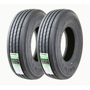 Set of 2 GREMAX All Steel ST 235/85R16 14PR Heavy Duty RV Trailer Tires Load Range G