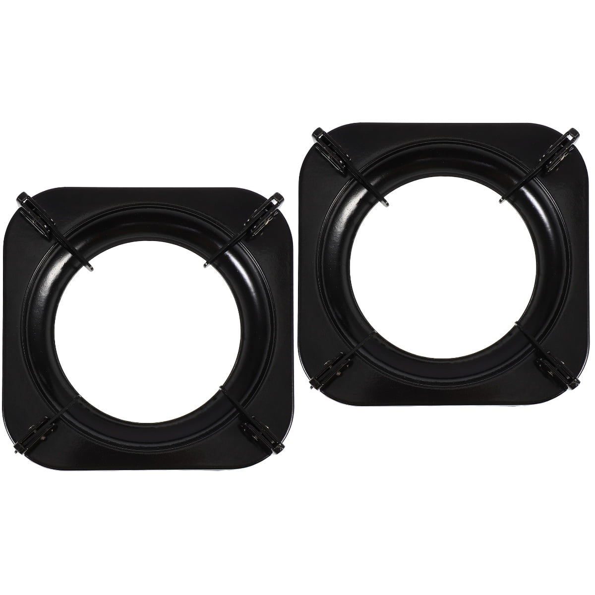 Set of 2 Gas Stove Cooker Holder Wok Ring for Electric Cooktop Burner