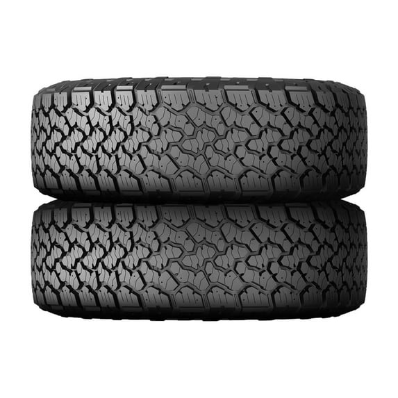 Set of 2 General Grabber A/TX LT275/65R18 123/120R E Tires Fits: 2019-23 Chevrolet Silverado 1500 LT Trail Boss, 2019-21 GMC Sierra 1500 AT4