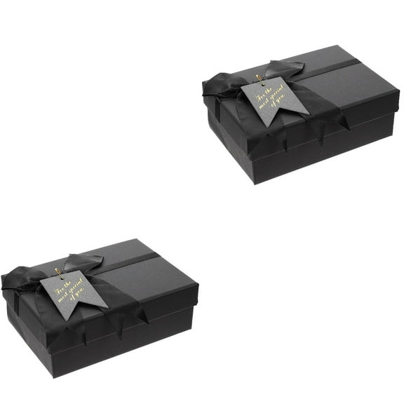 Set of 2 Gift Packaging Empty Box Romantic Exquisite Sweets
