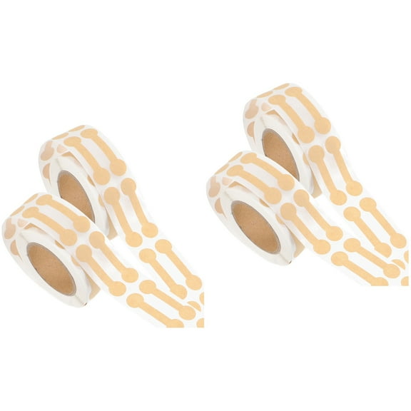 Set of 2 Gift Stickers Foil Label Tamper Proof Sealing