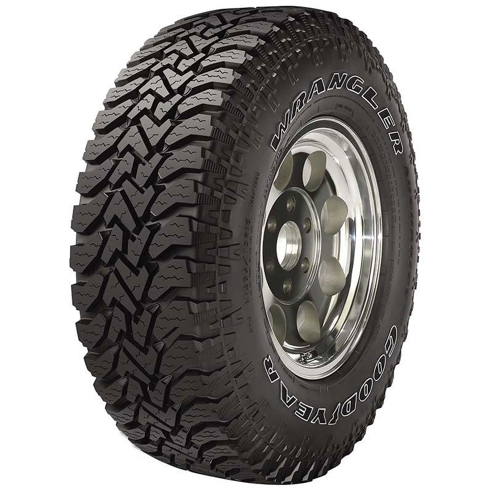 Set of 2 Goodyear Wrangler Authority A/T LT245/75R16 120Q E Tires