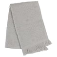 thumbnail image 1 of Avon Set of 2 Gray Fringed Hand Towel Kitchen Decor - 22", 1 of 3